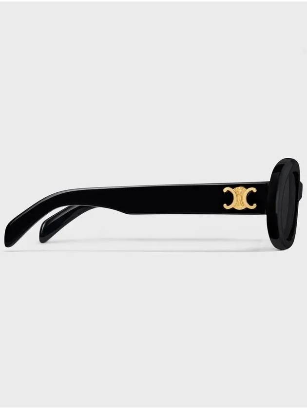 Eyewear Triomphe Acetate Sunglasses Black - CELINE - BALAAN 4