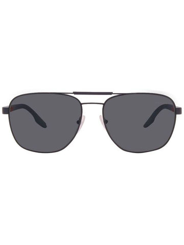 Eyewear Linea Rossa Lifestyle Sunglasses Grey - PRADA - BALAAN.