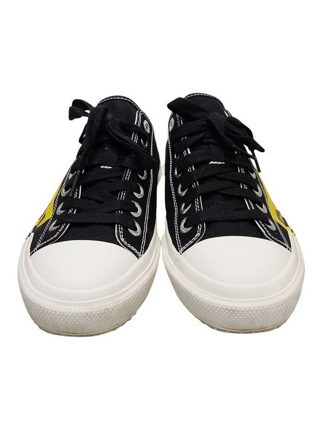 8038906 Contrast logo stitch sneakers - BURBERRY - BALAAN 3