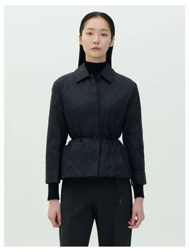 Women s Washed Nylon Crop Quilt Jacket Black Domestic Product GM0024090241519 - THEORY - BALAAN 1