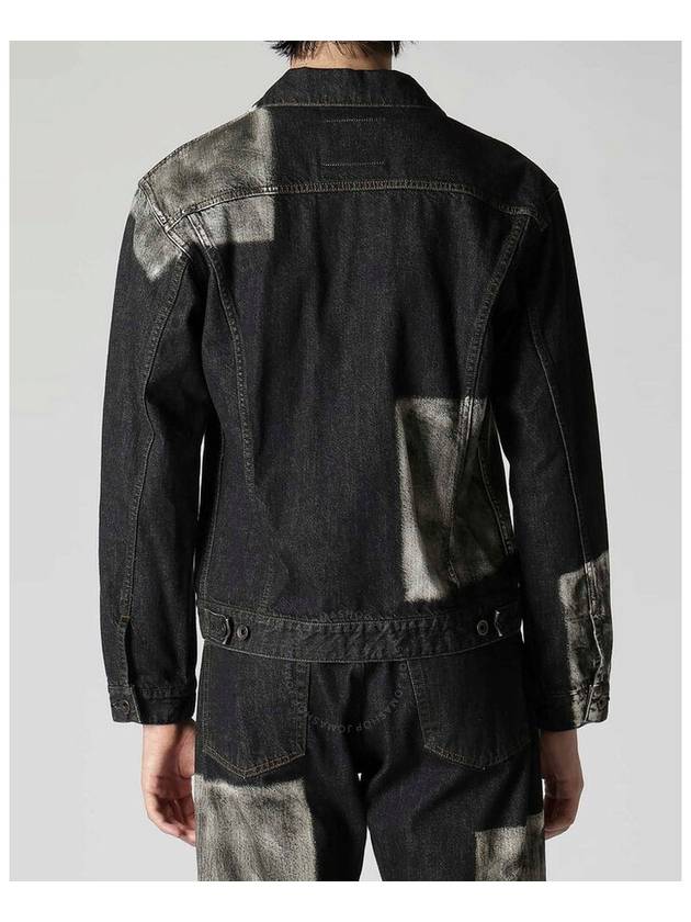 Yohji Yamamoto Panelled I Denim Jacket Brand Size 2 Medium - YOHJI YAMAMOTO - BALAAN 3