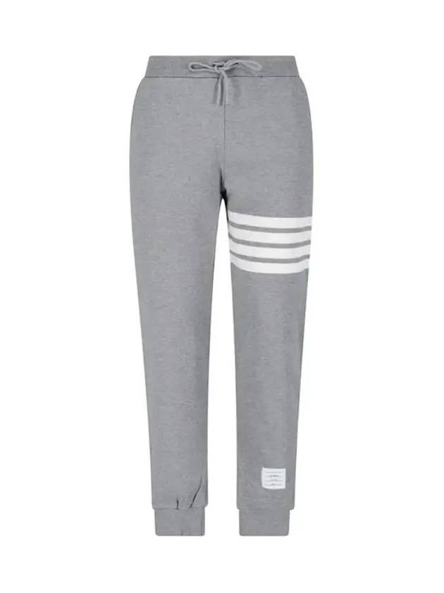 Men's Classic Loopback Engineered 4-Bar Sweatpants Light Grey - THOM BROWNE - BALAAN 3