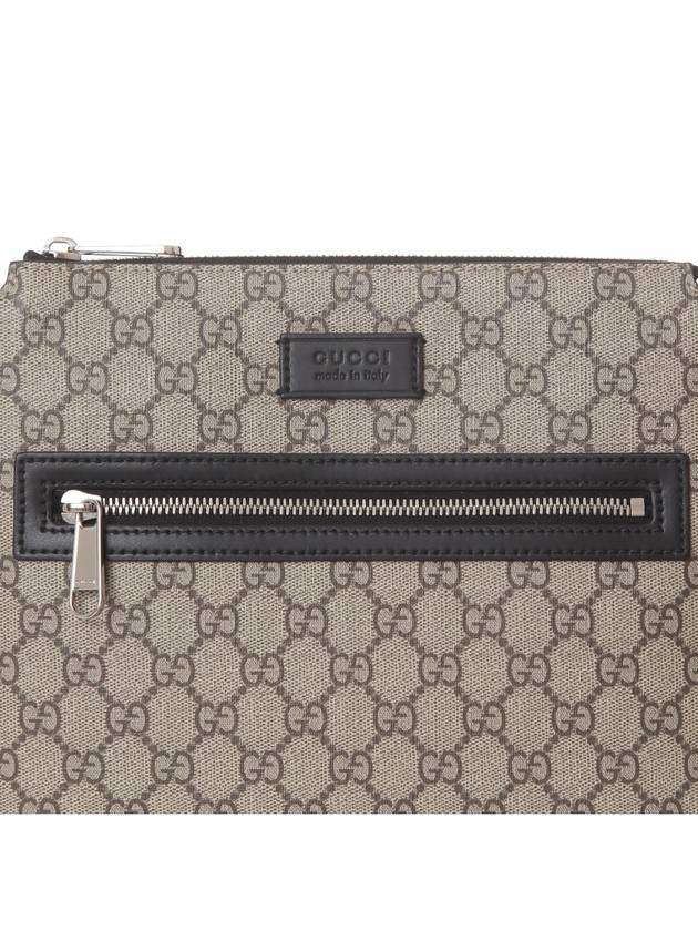 GG Supreme Canvas Small Cross Bag Beige Brown - GUCCI - BALAAN 6