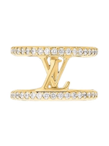 LV Iconic Ring Gold - LOUIS VUITTON - BALAAN 1