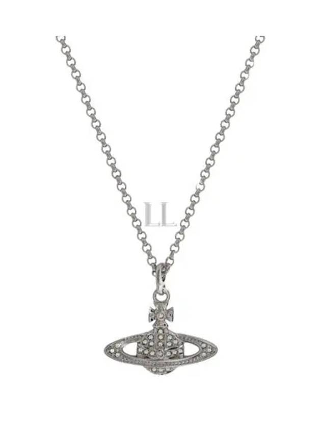 Mini Bas Relief Pendant Necklace Silver - VIVIENNE WESTWOOD - BALAAN 2