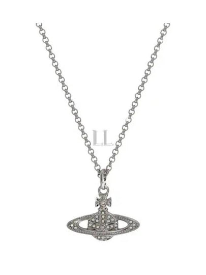 Mini Bas Relief Pendant Necklace Silver - VIVIENNE WESTWOOD - BALAAN 2