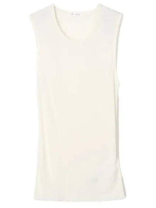 Nashi ride ribbed long tank top - AMI - BALAAN 1