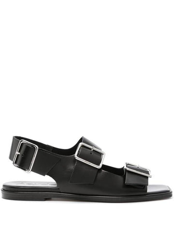 Aeyde Tekla Calf Leather Black Shoes - AEYDE - BALAAN 1