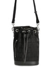 Toile Iconographe Mini Bucket Bag Black - VALENTINO - BALAAN 2