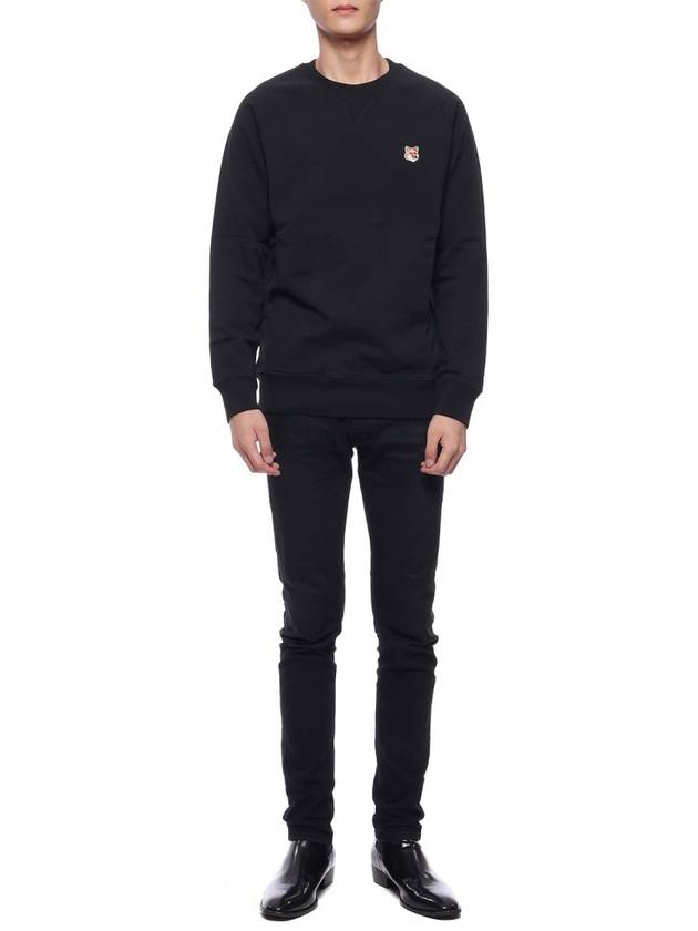 Fox Head Patch Classic Sweatshirt Black - MAISON KITSUNE - BALAAN 4