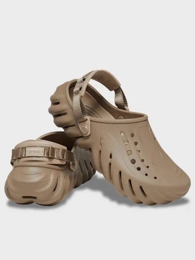 Eco Clog Sandals Slippers Khaki 207937 260 - CROCS - BALAAN 4