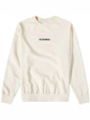 Men's Logo Sweatshirt Yellow Cream - JIL SANDER - BALAAN 3