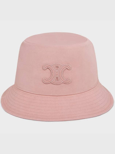 Triomphe Gabardine Cotton Bucket Hat Vintage Pink - CELINE - BALAAN 2