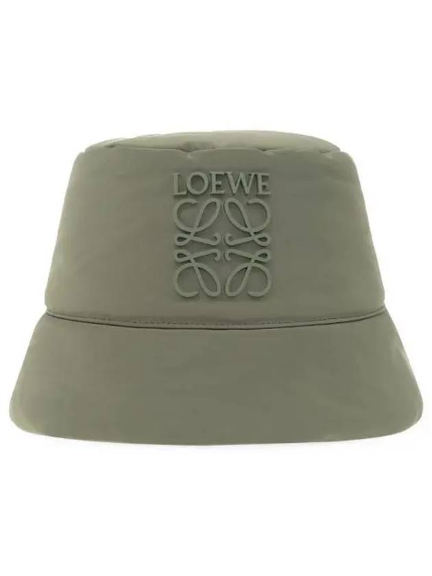 Puffer Nylon Bucket Hat Khaki - LOEWE - BALAAN 2