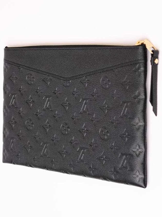 Monogram Daily Empreinte Pouch Bag Black - LOUIS VUITTON - BALAAN 3