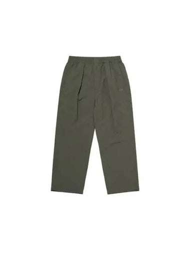 KODAK Apparel Monochrome Suplex Overfit Straight Pants KHAKI - KODO - BALAAN 1