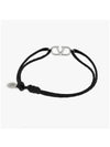 Valentino 5Y2J0M96 DTK 0NO J0M96 Garavani V logo cotton bracelet - RED VALENTINO - BALAAN 3