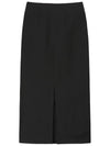 Pocket Maxi Skirt BLACK - CLUT STUDIO - BALAAN 2