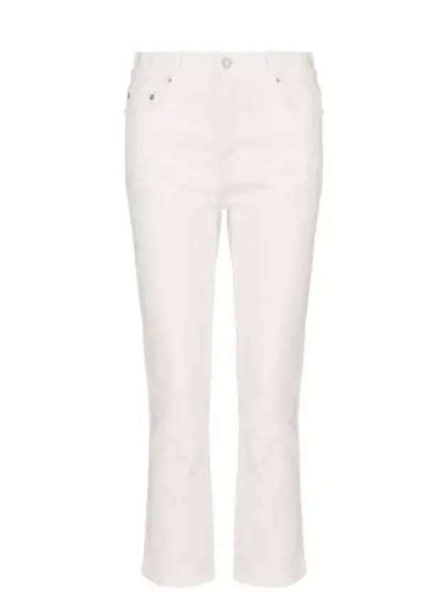 Pantalon Cropped Slim Fit Jeans White - AMI - BALAAN 2