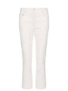 Pantalon Cropped Slim Fit Jeans White - AMI - BALAAN 2