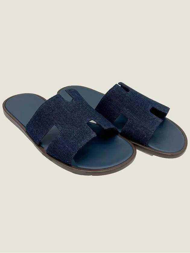 Denim Izmir Slippers 42.5 H221819ZHQ9 - HERMES - BALAAN 4