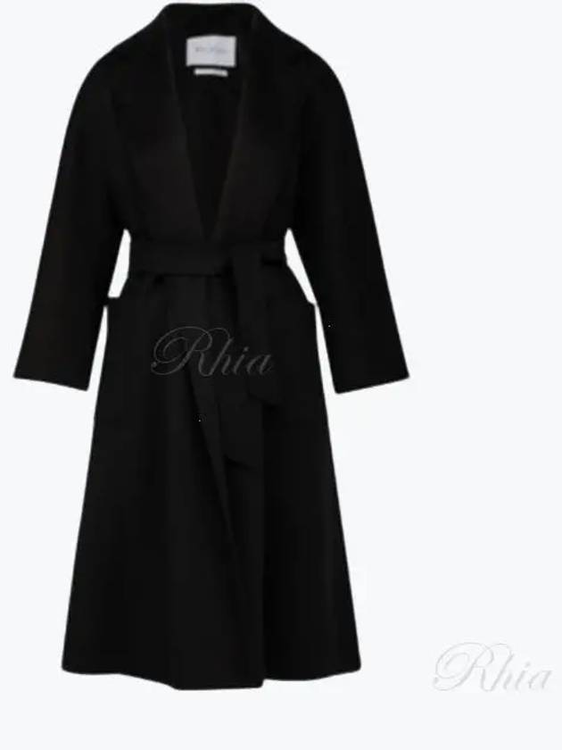 Ludmilla Icon Cashmere Single Coat Black - MAX MARA - BALAAN 2