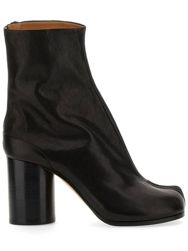 Tabi Ankle Leather Middle Boots Black - MAISON MARGIELA - BALAAN 2