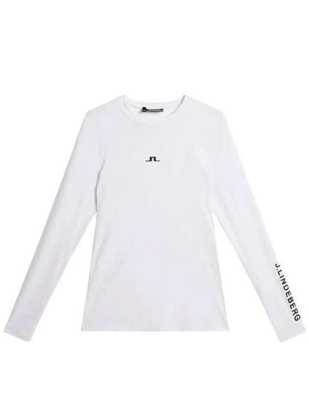 Golf Tekla Crew Neck Top GWJT08805 0000 Women's Tekla Crew Neck Top - J.LINDEBERG - BALAAN 2