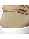 Granville Suede Boat Beige - DIOR - BALAAN 8