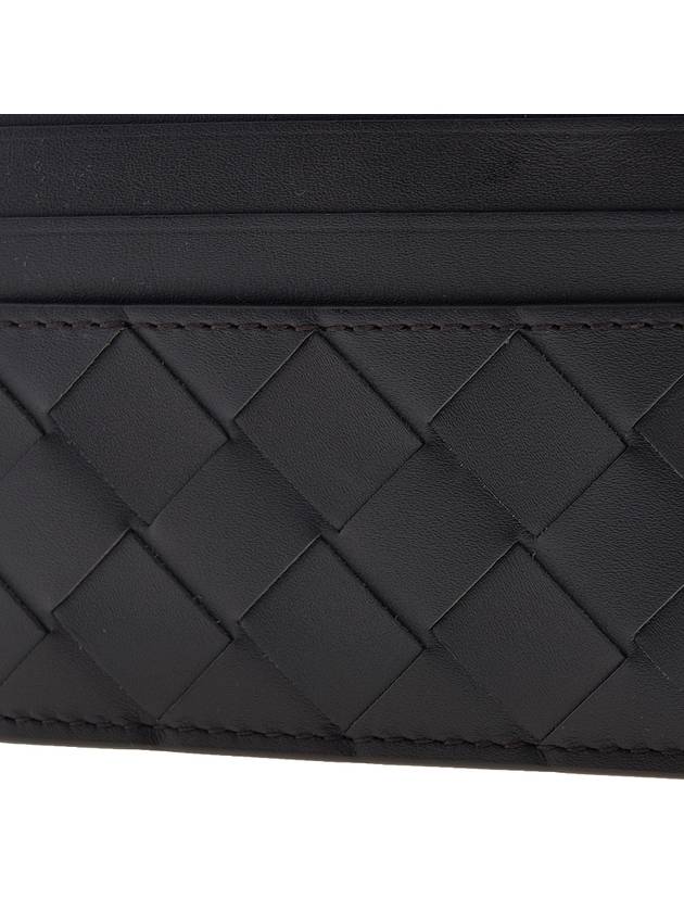 Intrecciato Leather Card Wallet Espresso - BOTTEGA VENETA - BALAAN 7