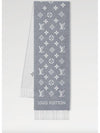 All About Monogram Wool Scarf Grey - LOUIS VUITTON - BALAAN 3