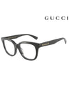 Eyewear Square Frame Glasses Black - GUCCI - BALAAN 3