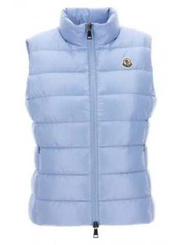 1A52500 68950 713 Ghany logo patch padded vest 844223 - MONCLER - BALAAN 1