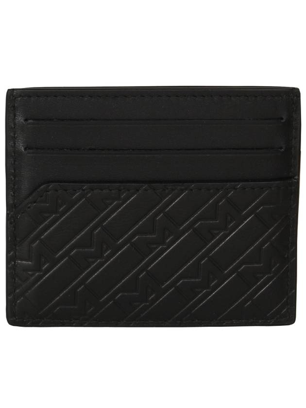 Men's Logo Card Wallet Black - MONTBLANC - BALAAN 3