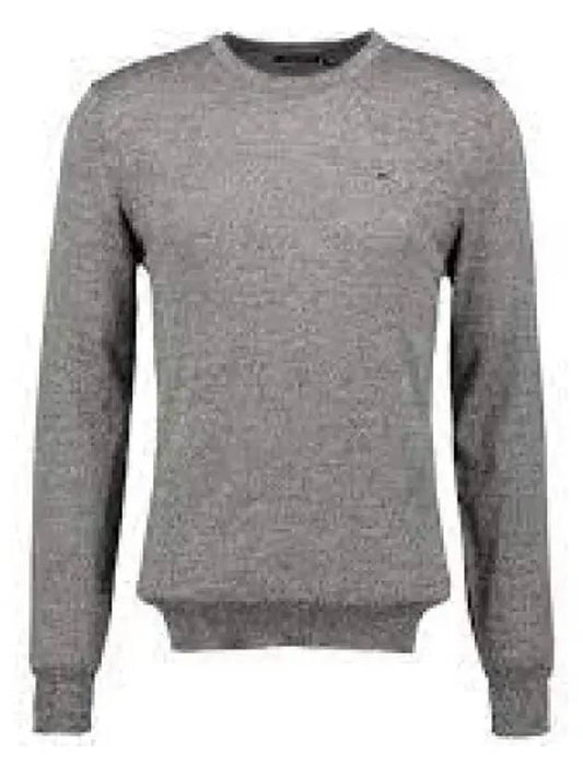 Lyle Merino Crew Neck Knit Top Grey - J.LINDEBERG - BALAAN 2