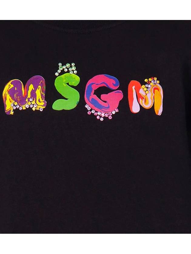 Kids Cubic Painting Sweatshirt F3MSJGSW090 110 - MSGM - BALAAN 4