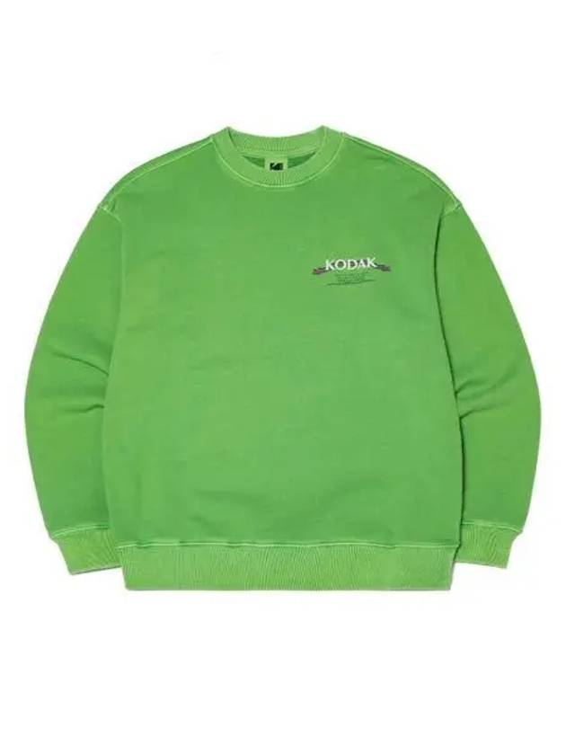 KODAK Camera Club Pigment Sweatshirt GREEN - KODO - BALAAN 1