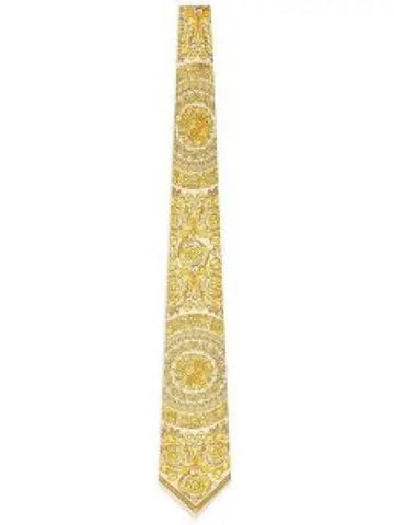 Barocco Silk Tie 10079951 A10002 5K410 1325287 - VERSACE - BALAAN 1