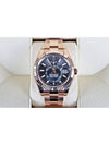 Skydweller dark rhodium rose gold barrel 21 years old - ROLEX - BALAAN 3