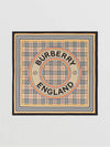 Montage Print Silk Square Scarf Archive Beige - BURBERRY - BALAAN 2