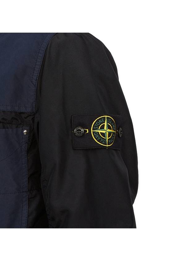 Polyester Tela David Light Jacket Navy - STONE ISLAND - BALAAN 8