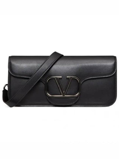 Rocco V Logo Cross Bag Black - VALENTINO - BALAAN 2