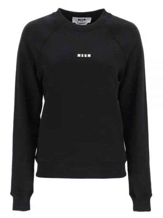 Micro Logo Sweatshirt 2000MDM503 200001 99 - MSGM - BALAAN.