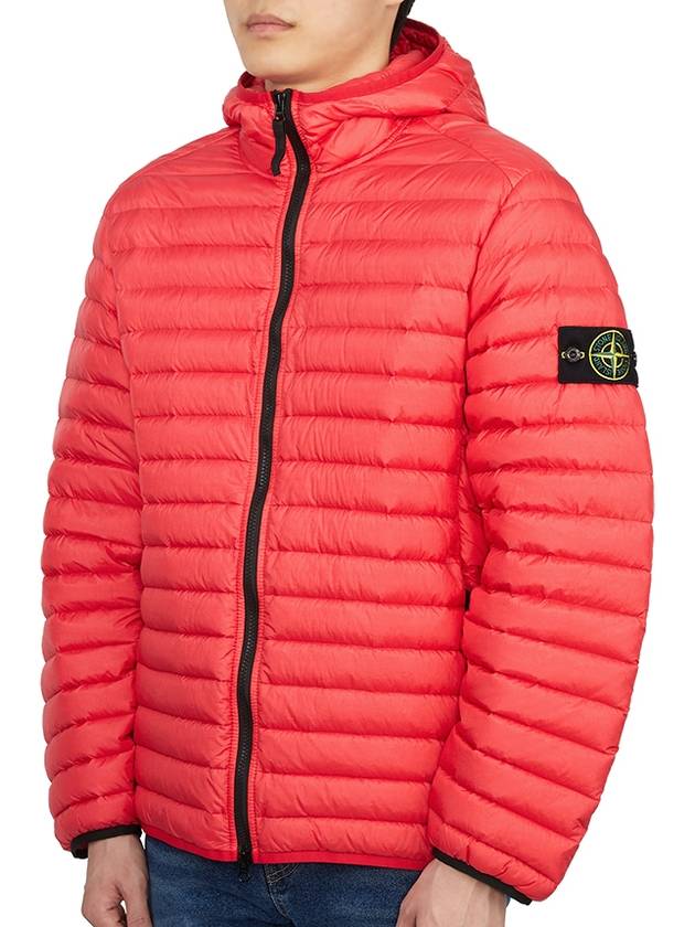 Loom Woven Chambers R-Nylon Down-TC Packable Jacket Red - STONE ISLAND - BALAAN 4