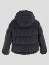 FF Wool Blouson Padding Grey - FENDI - BALAAN 3