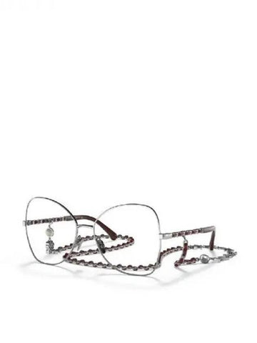 EYEWEAR chain strap butterfly glasses - CHANEL - BALAAN 1