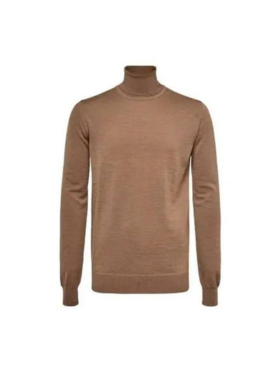 Lyd Merino Wool Turtleneck Chipmunk - J.LINDEBERG - BALAAN 2