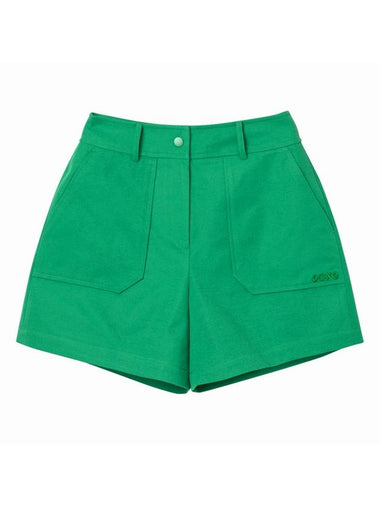 Hello Buddy Big Pocket Half Shorts Green - GOXO - BALAAN 1