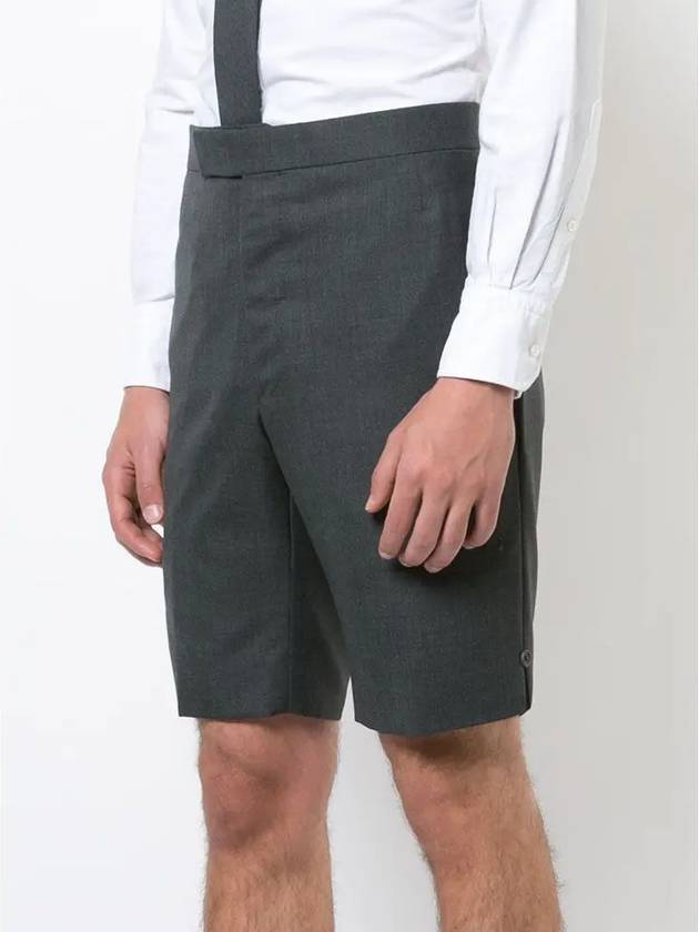 Twill Classic Backstrap Shorts Grey - THOM BROWNE - BALAAN 5