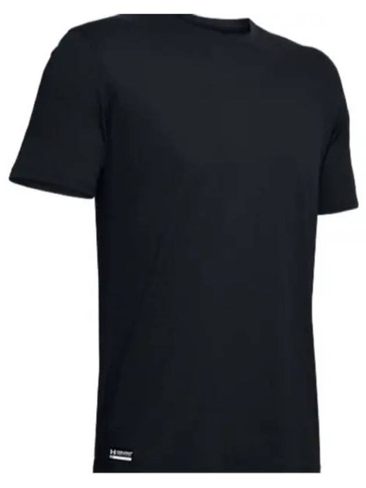 Men's Tactical Cotton Short Sleeve T Shirt Black - UNDER ARMOUR - BALAAN 1